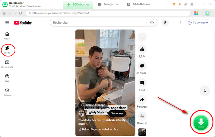 Télécharger YouTube Shorts gratuitement