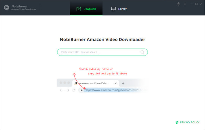 Lancez NoteBurner Amazon Video Downloader