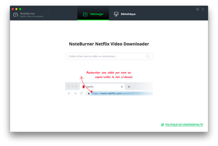 NoteBurner Netflix Video Downloader pour Mac